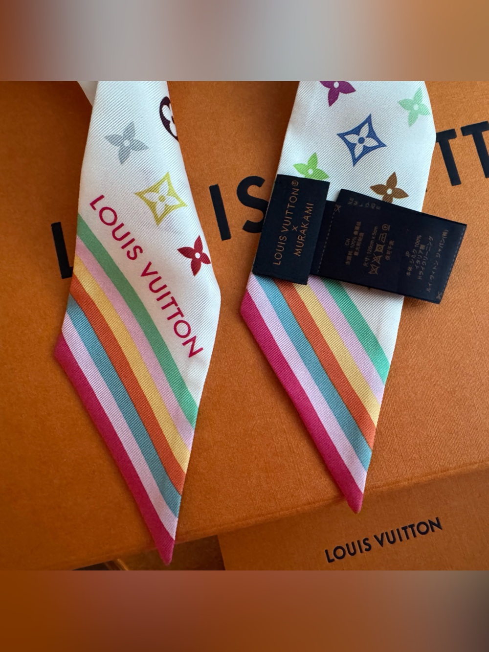 NWT Louis Vuitton x Takashi Murakami LV × TM Monogram Multicolor BB Bandeau - Picture 13 of 17